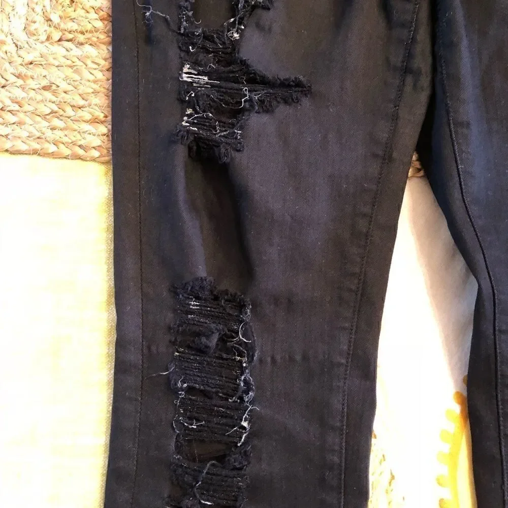 NWOT Frame Denim Le Color Rip Skinny Jeans 30